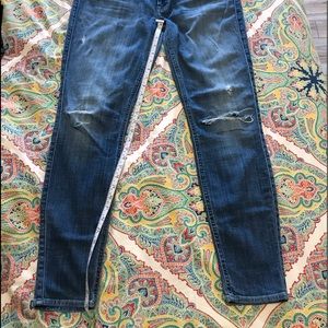 7FAM Skinny w/ Squiggle Bright Light Broken Twill